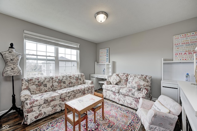 14584 Hinton Dr, Fishers, IN 46037 - living room with wood finished floors