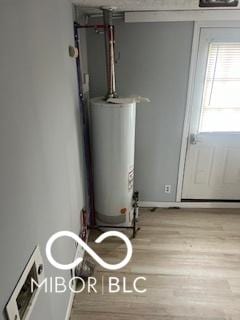 1710 S Birch St, Muncie, IN 47302 - utility room featuring gas water heater