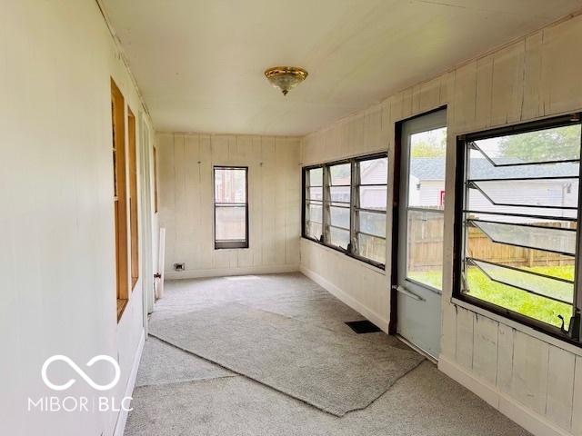 1045 13th St, Tell City, IN 47586 - view of unfurnished sunroom