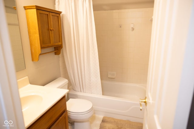 9718 Jupiter Pass, Carmel, IN 46032 - full bath with toilet, vanity, and shower / tub combo