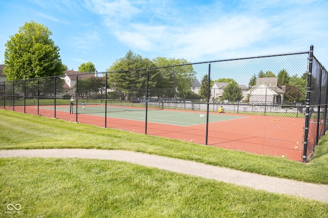 9718 Jupiter Pass, Carmel, IN 46032 - view of tennis court