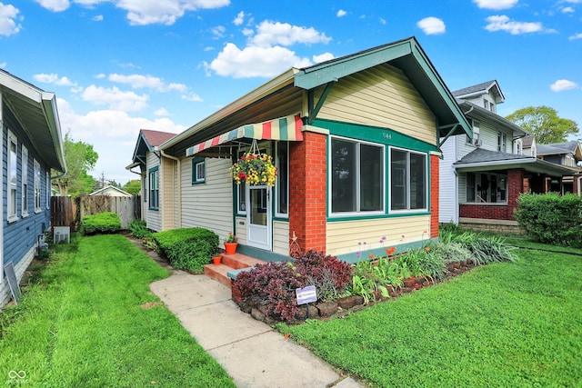 bungalow with entry steps