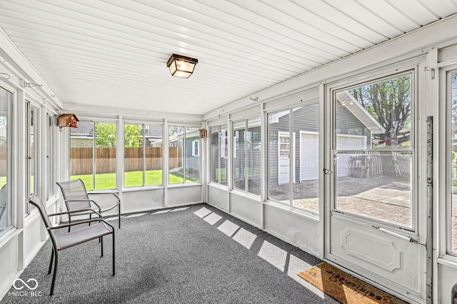 315 W High St, Pendleton, IN 46064 - view of unfurnished sunroom