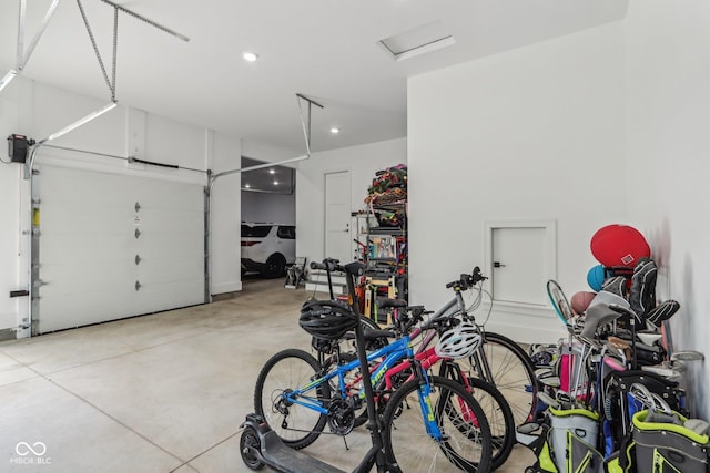 11064 Hamilton Run, Zionsville, IN 46077 - garage with recessed lighting