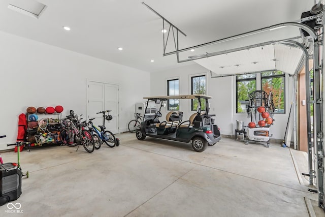 11064 Hamilton Run, Zionsville, IN 46077 - garage featuring recessed lighting