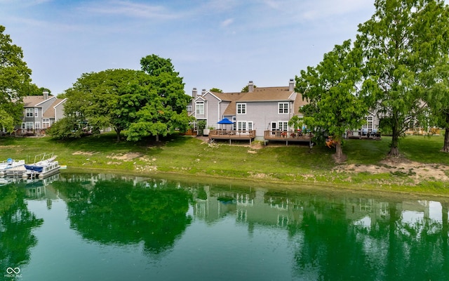 2823 Somerset Bay, Indianapolis, IN 46240 - water view