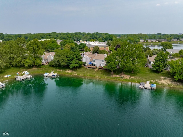 2823 Somerset Bay, Indianapolis, IN 46240 - aerial view of a large body of water
