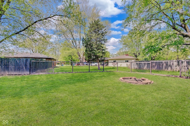 view of yard