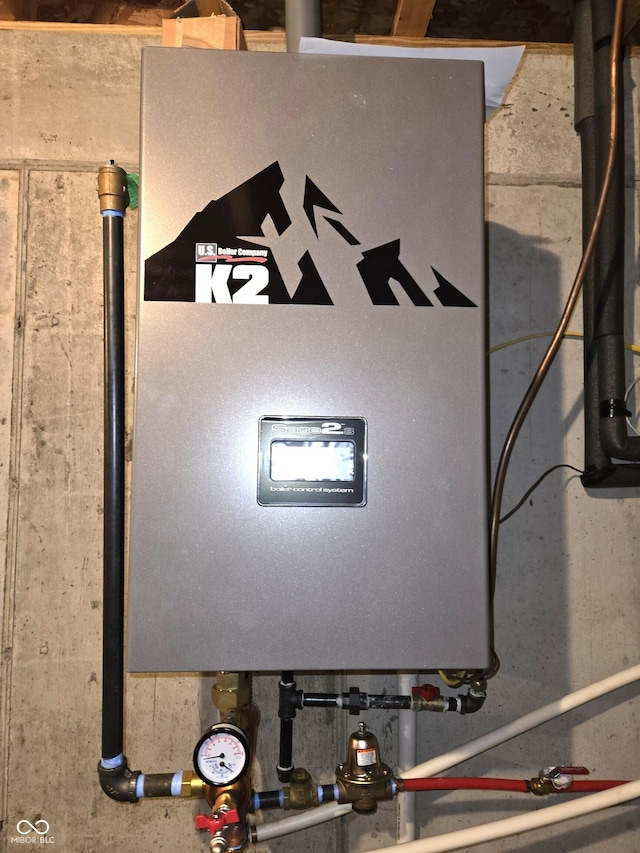 utilities with water heater