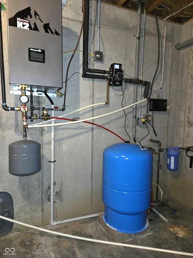 view of utility room