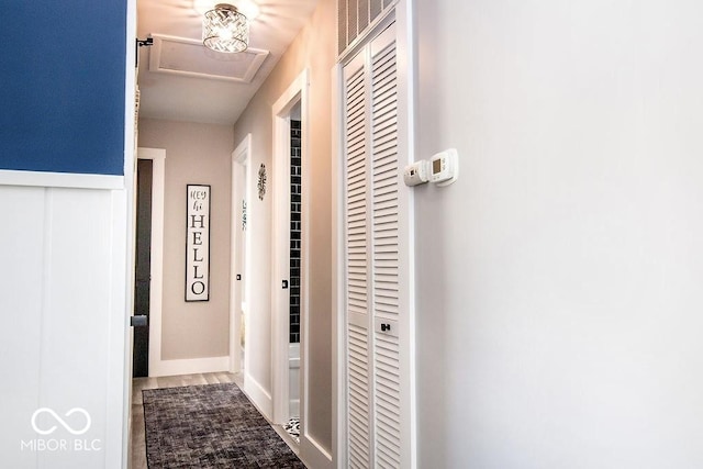 view of hallway