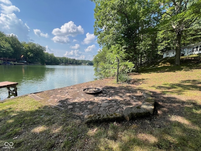 property view of water