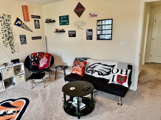 interior space featuring baseboards