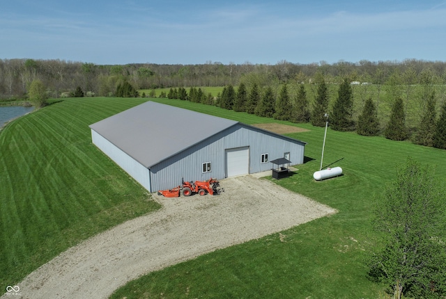 12520 E Stanley Rd, Selma, IN 47383 - bird's eye view