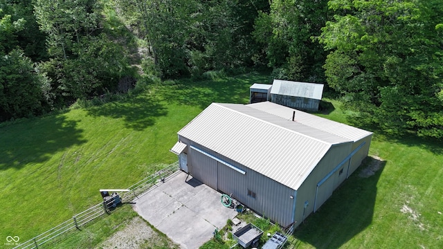 3282 S Conservation Club Rd, Morgantown, IN 46160 - aerial view of property and surrounding area