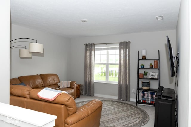 9176 Springbrook Dr, Pendleton, IN 46064 - living room with carpet floors and baseboards