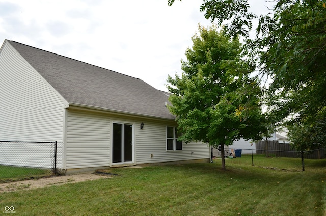 5708 Outer Bank Rd, Indianapolis, IN 46239 - rear view of property featuring a shingled roof
