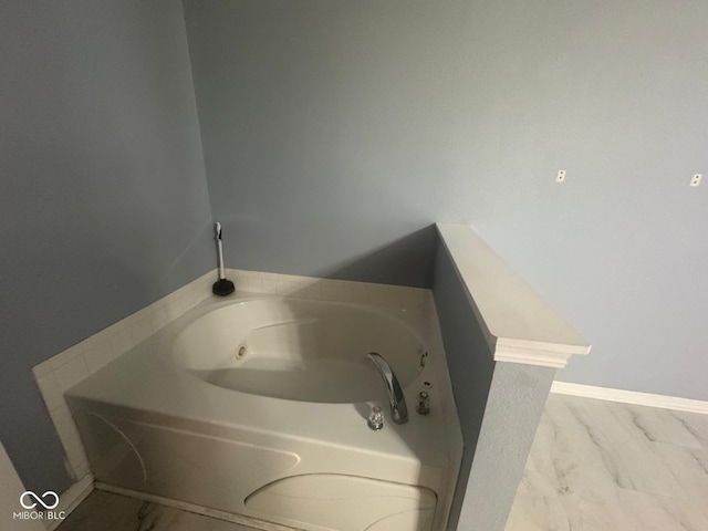 317 Legacy Blvd, Greenwood, IN 46143 - bathroom with a garden tub