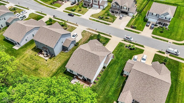 5580 Pintail Ln, Greenwood, IN 46143 - aerial perspective of suburban area