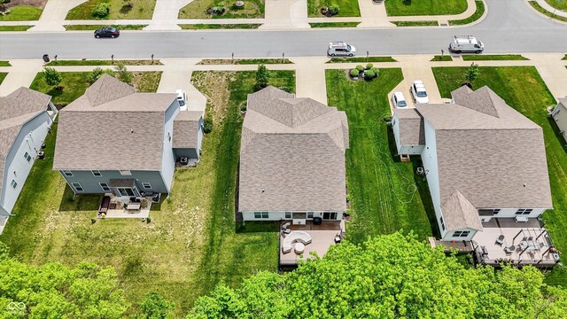 5580 Pintail Ln, Greenwood, IN 46143 - aerial perspective of suburban area