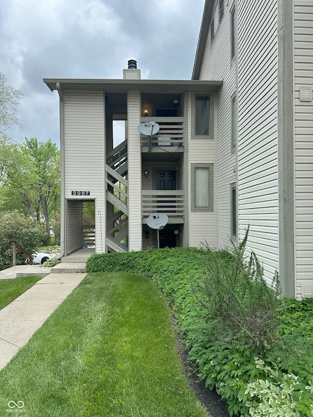 view of property