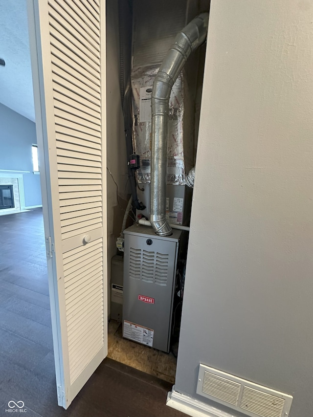 utility room with visible vents
