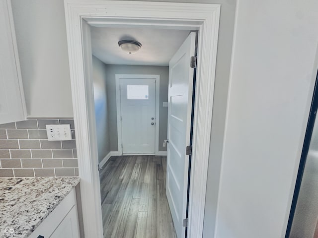 2940 N Park Ave, Indianapolis, IN 46205 - entryway with wood finished floors and baseboards