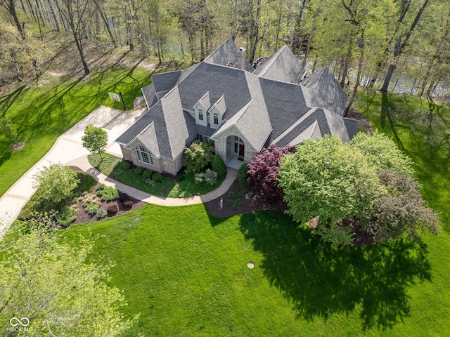 6821 Ripple Creek Dr, Lafayette, IN 47905 - drone / aerial view