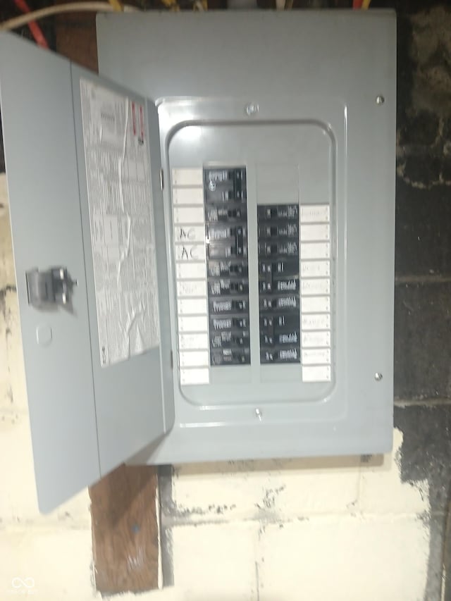 utilities with electric panel