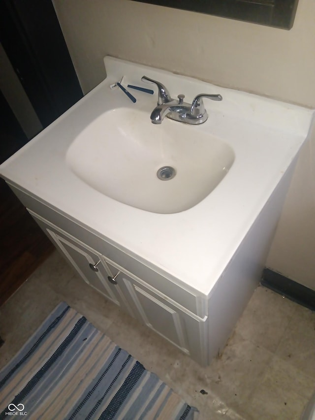 details featuring vanity