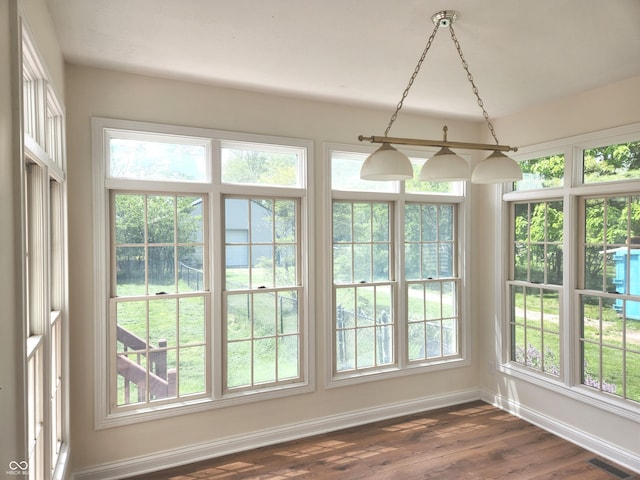 9909 E Mcgregor Rd, Indianapolis, IN 46259 - unfurnished sunroom with plenty of natural light