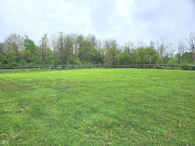 9909 E Mcgregor Rd, Indianapolis, IN 46259 - view of yard with a view of rural / pastoral area