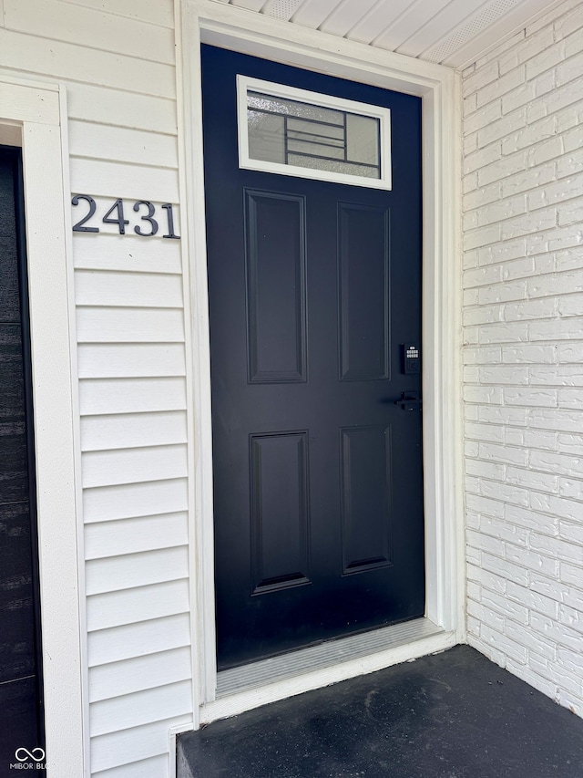view of property entrance