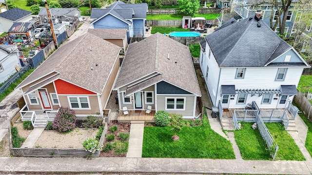 829 Olive St, Indianapolis, IN 46203 - aerial view of residential area