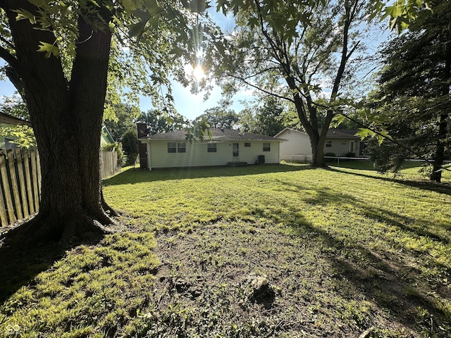 2453 Larnie Ln, Indianapolis, IN 46219 - view of fenced backyard