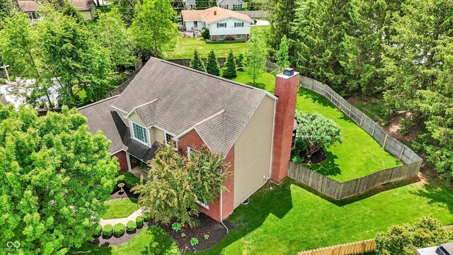 view of subject property