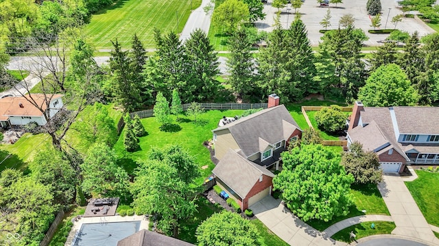 drone / aerial view