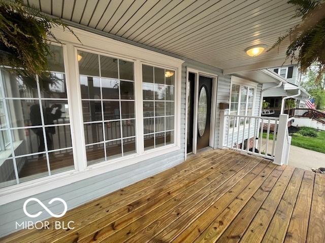 223 E Fordice St, Lebanon, IN 46052 - view of deck