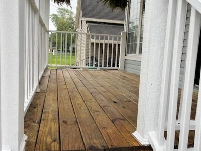 223 E Fordice St, Lebanon, IN 46052 - view of wooden terrace