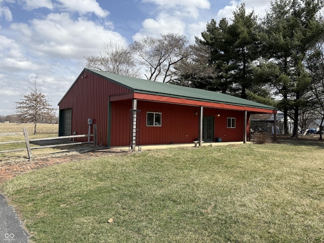 7140 N Michigan Rd, Fairland, IN 46126 - view of pole building