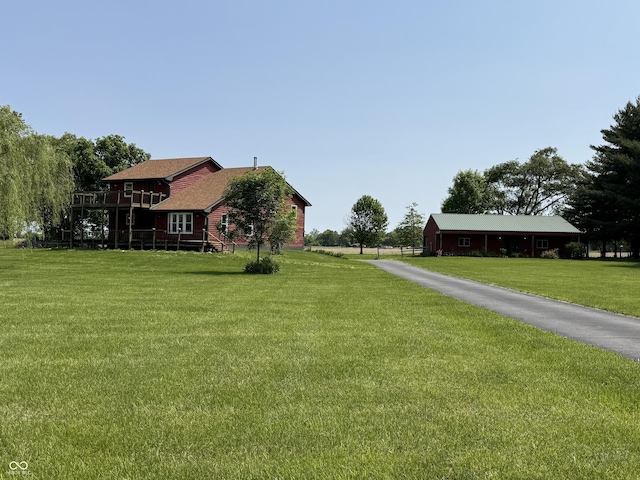 7140 N Michigan Rd, Fairland, IN 46126 - view of green lawn