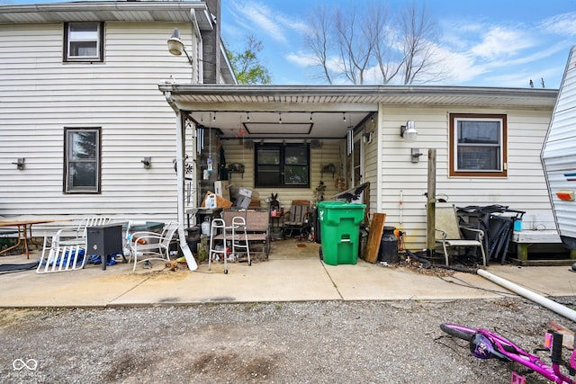 view of rear view of house