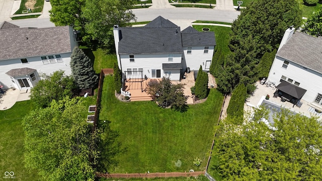 drone / aerial view