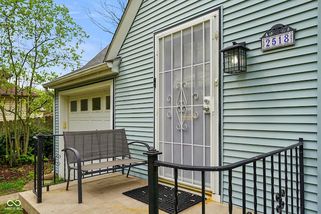 view of entrance to property
