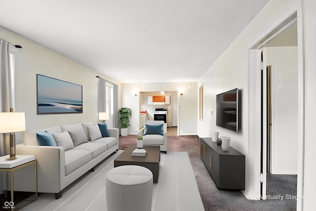 1235 N Grant Ave, Indianapolis, IN 46201 - living area featuring carpet