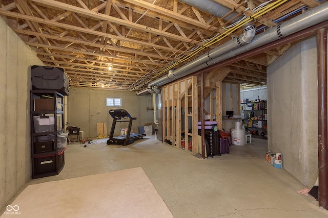 6839 Powder Dr, Indianapolis, IN 46259 - view of basement
