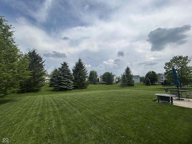 6839 Powder Dr, Indianapolis, IN 46259 - view of grassy yard