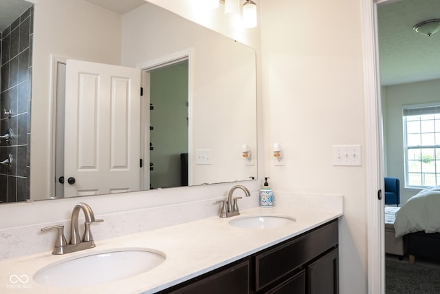 ensuite bathroom with double vanity