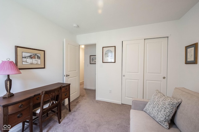 509 Tulip Tree Dr, Lapel, IN 46051 - office featuring light carpet and baseboards