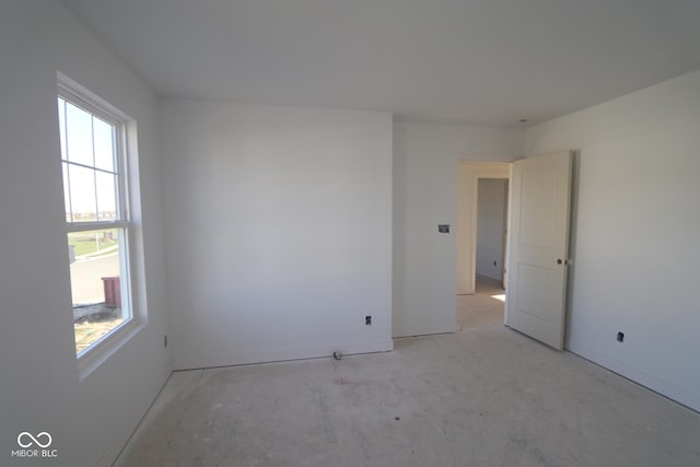 view of unfurnished room
